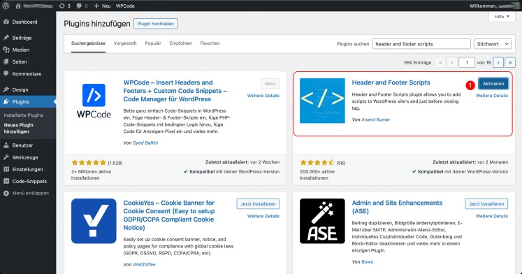 Cookie-Tool: WordPress 4_v2