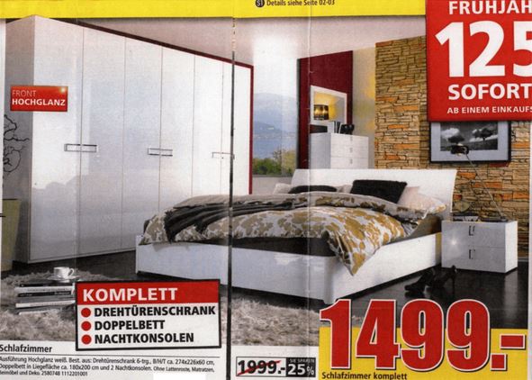 Schlafzimmer komplett